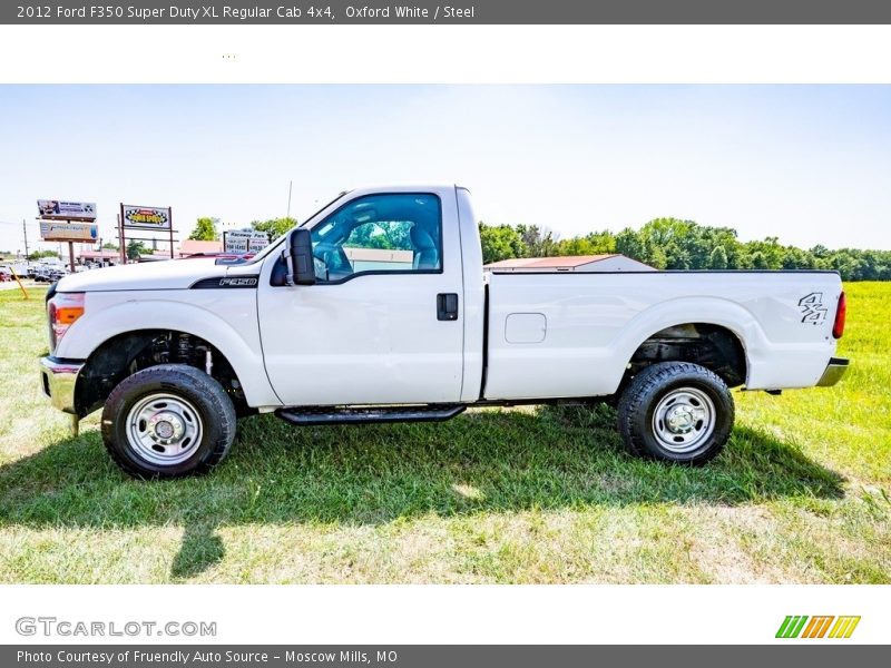 Oxford White / Steel 2012 Ford F350 Super Duty XL Regular Cab 4x4