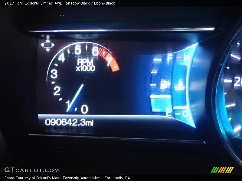 Shadow Black / Ebony Black 2017 Ford Explorer Limited 4WD