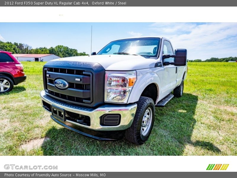 Oxford White / Steel 2012 Ford F350 Super Duty XL Regular Cab 4x4