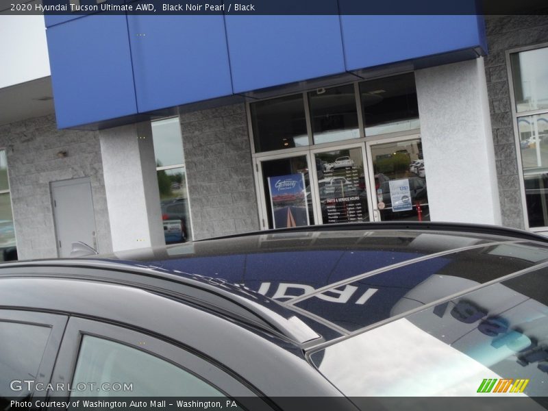Black Noir Pearl / Black 2020 Hyundai Tucson Ultimate AWD