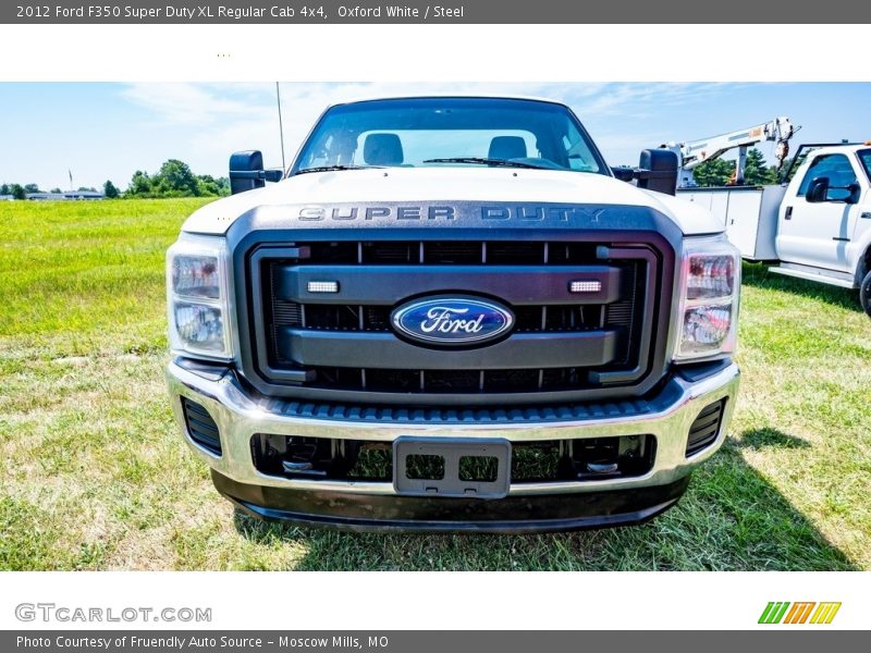 Oxford White / Steel 2012 Ford F350 Super Duty XL Regular Cab 4x4