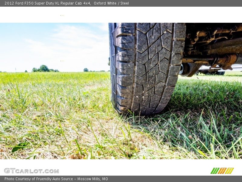 Oxford White / Steel 2012 Ford F350 Super Duty XL Regular Cab 4x4