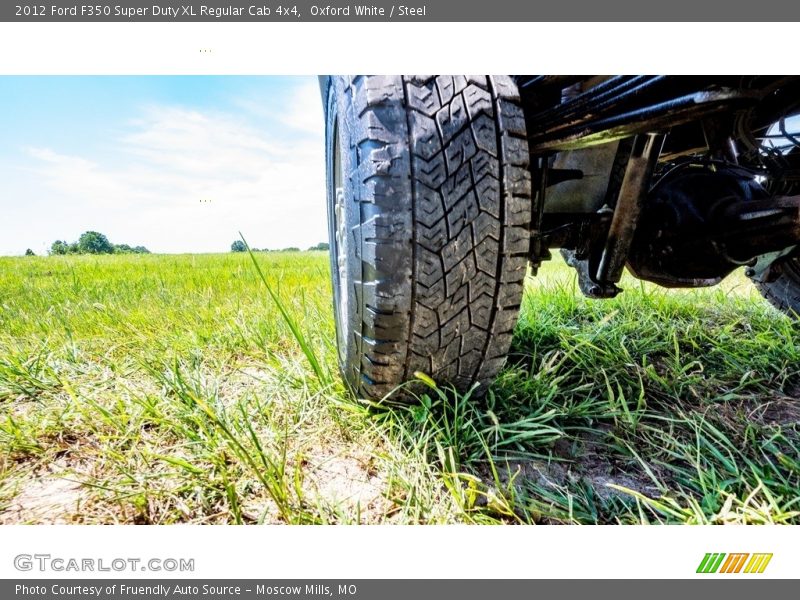 Oxford White / Steel 2012 Ford F350 Super Duty XL Regular Cab 4x4