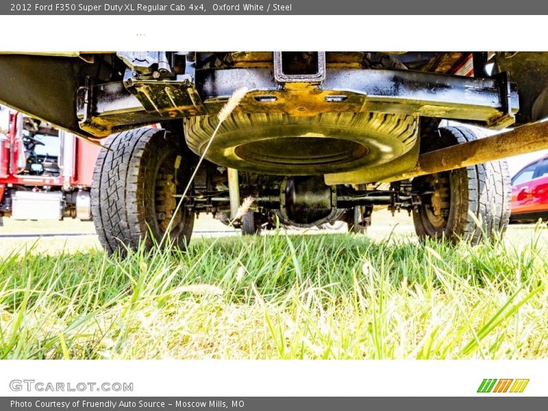 Oxford White / Steel 2012 Ford F350 Super Duty XL Regular Cab 4x4