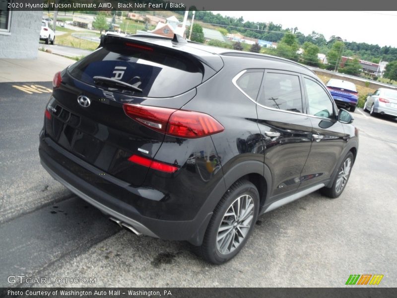 Black Noir Pearl / Black 2020 Hyundai Tucson Ultimate AWD