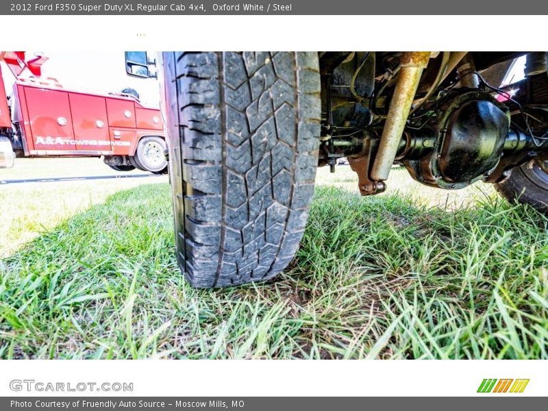 Oxford White / Steel 2012 Ford F350 Super Duty XL Regular Cab 4x4