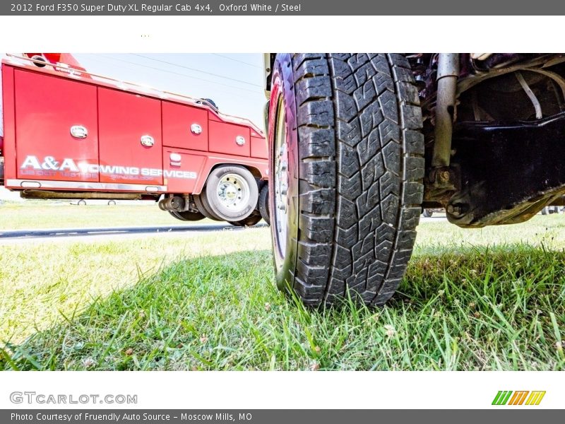 Oxford White / Steel 2012 Ford F350 Super Duty XL Regular Cab 4x4