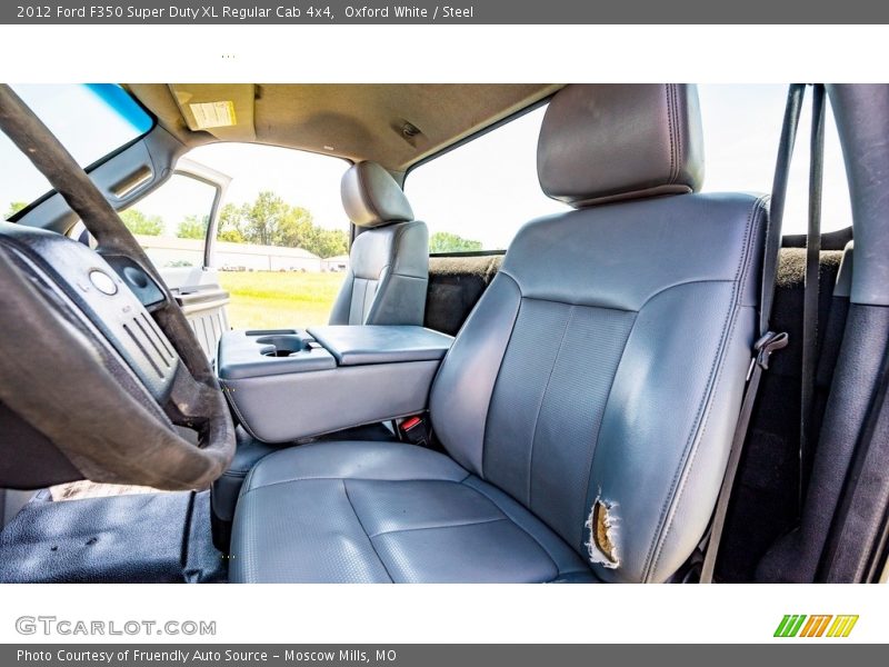 Oxford White / Steel 2012 Ford F350 Super Duty XL Regular Cab 4x4