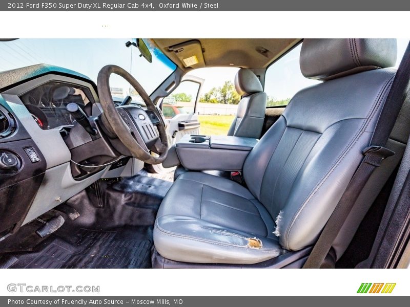 Oxford White / Steel 2012 Ford F350 Super Duty XL Regular Cab 4x4