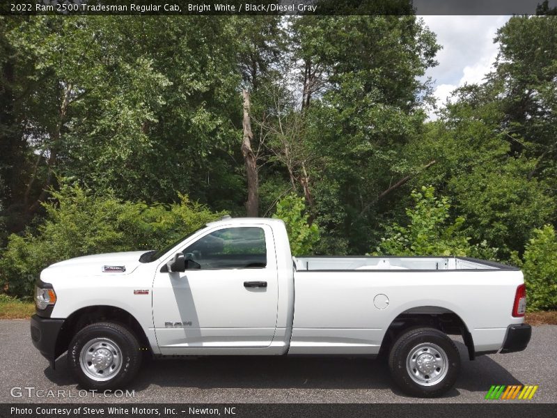  2022 2500 Tradesman Regular Cab Bright White