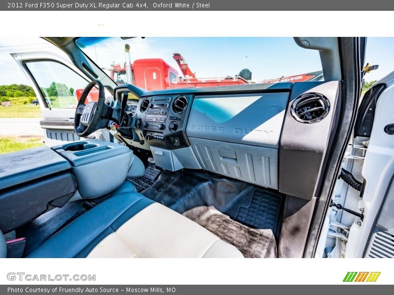 Oxford White / Steel 2012 Ford F350 Super Duty XL Regular Cab 4x4
