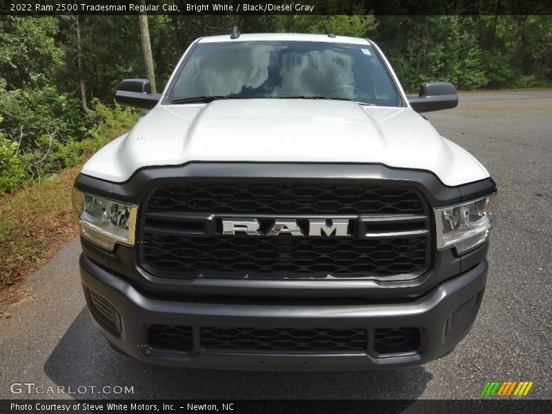 Bright White / Black/Diesel Gray 2022 Ram 2500 Tradesman Regular Cab