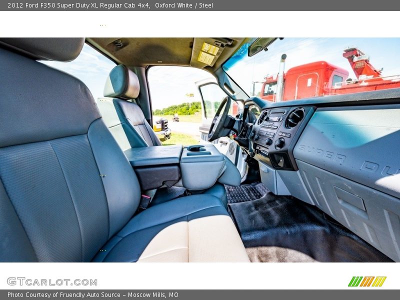 Oxford White / Steel 2012 Ford F350 Super Duty XL Regular Cab 4x4