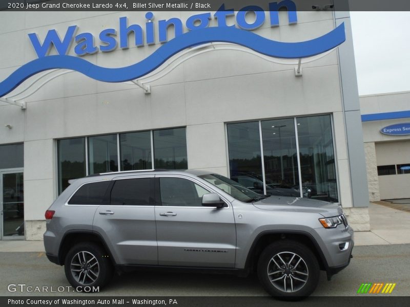 Billet Silver Metallic / Black 2020 Jeep Grand Cherokee Laredo 4x4