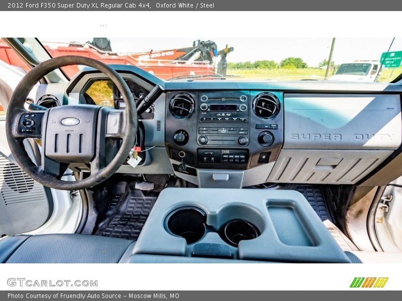 Oxford White / Steel 2012 Ford F350 Super Duty XL Regular Cab 4x4