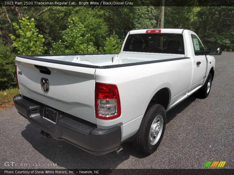 Bright White / Black/Diesel Gray 2022 Ram 2500 Tradesman Regular Cab