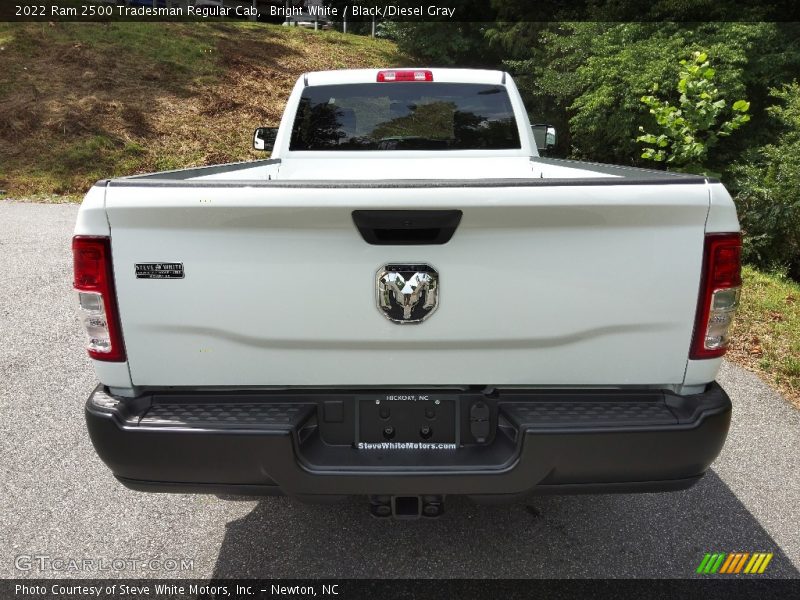 Bright White / Black/Diesel Gray 2022 Ram 2500 Tradesman Regular Cab