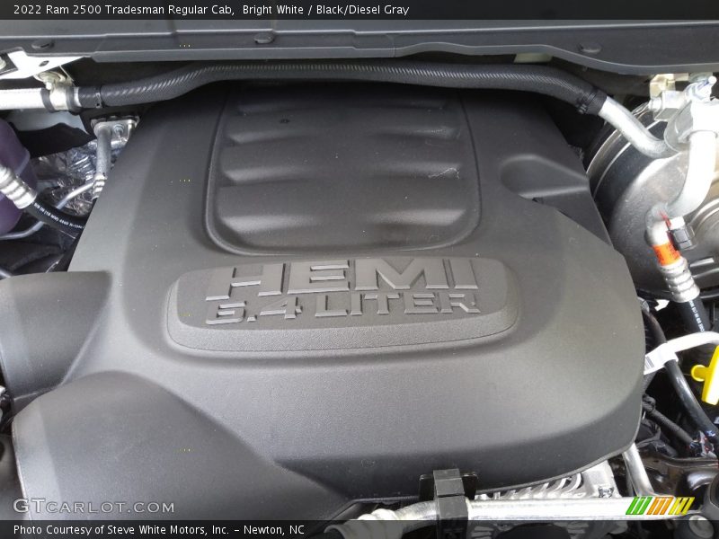 Bright White / Black/Diesel Gray 2022 Ram 2500 Tradesman Regular Cab