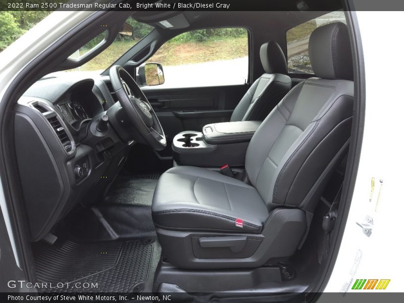  2022 2500 Tradesman Regular Cab Black/Diesel Gray Interior