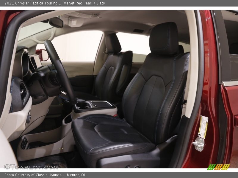 Velvet Red Pearl / Black 2021 Chrysler Pacifica Touring L