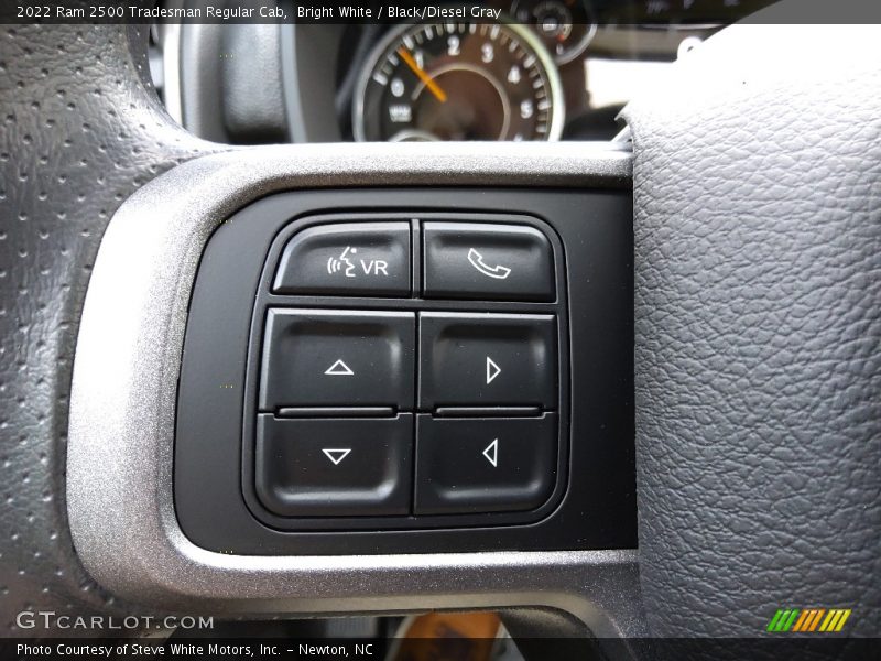  2022 2500 Tradesman Regular Cab Steering Wheel
