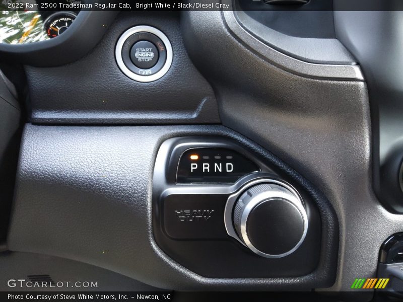  2022 2500 Tradesman Regular Cab 8 Speed Automatic Shifter