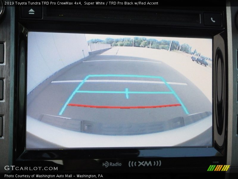 Super White / TRD Pro Black w/Red Accent 2019 Toyota Tundra TRD Pro CrewMax 4x4