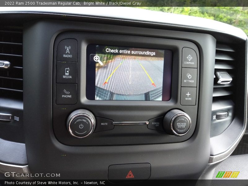 Controls of 2022 2500 Tradesman Regular Cab