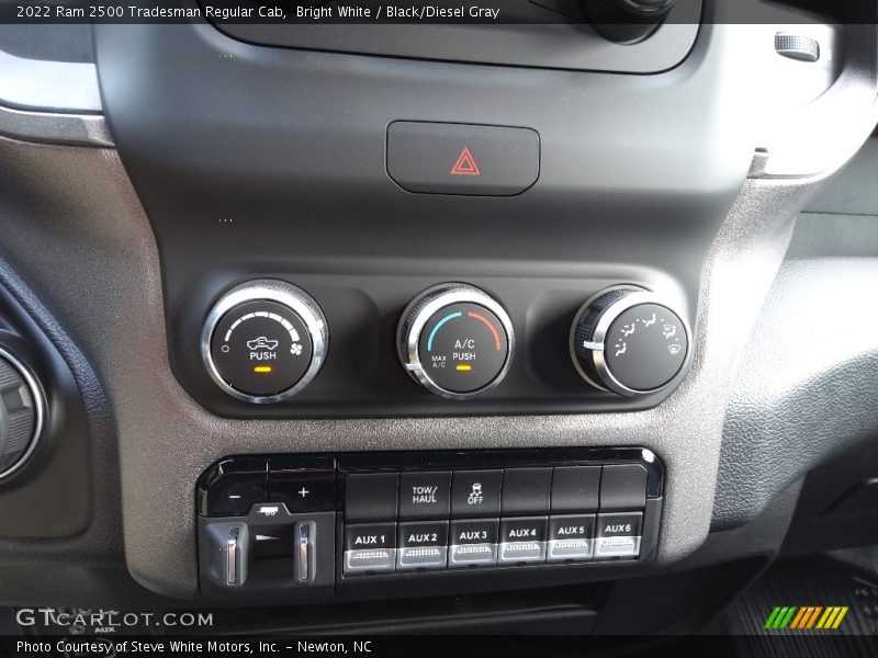 Controls of 2022 2500 Tradesman Regular Cab