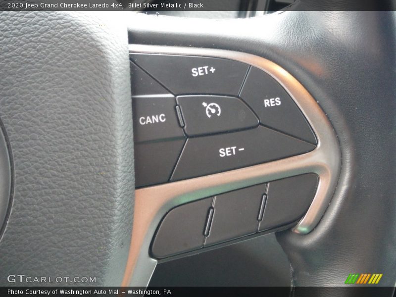 Billet Silver Metallic / Black 2020 Jeep Grand Cherokee Laredo 4x4