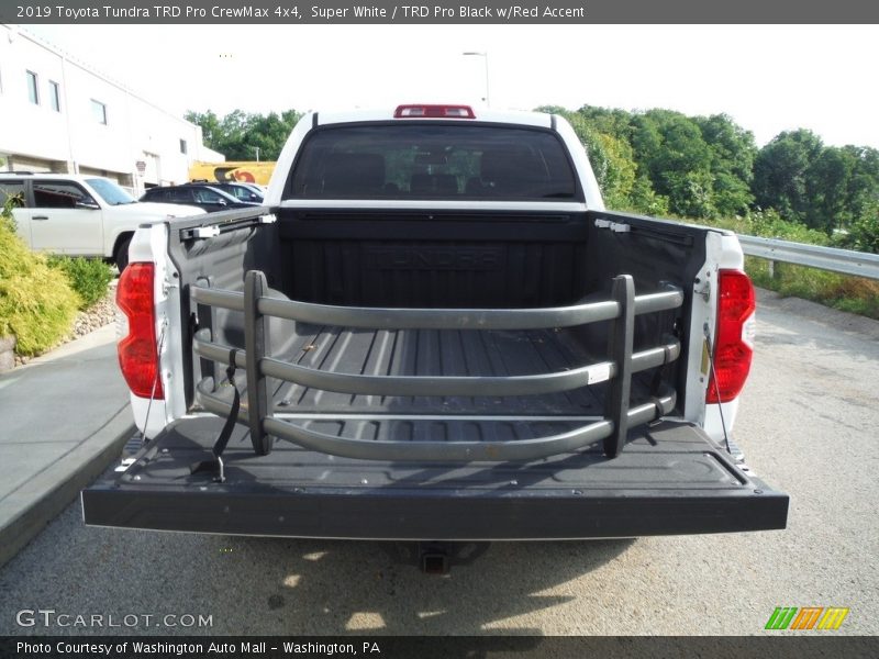 Super White / TRD Pro Black w/Red Accent 2019 Toyota Tundra TRD Pro CrewMax 4x4