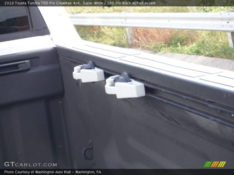 Super White / TRD Pro Black w/Red Accent 2019 Toyota Tundra TRD Pro CrewMax 4x4