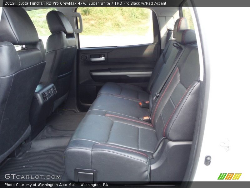 Rear Seat of 2019 Tundra TRD Pro CrewMax 4x4