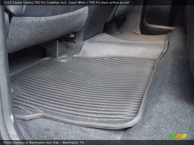 Super White / TRD Pro Black w/Red Accent 2019 Toyota Tundra TRD Pro CrewMax 4x4