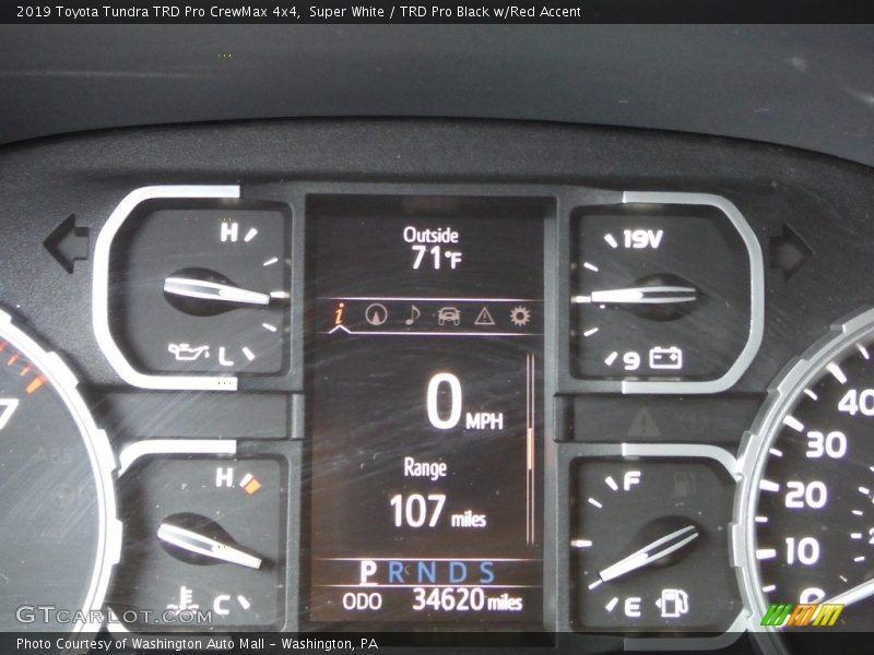  2019 Tundra TRD Pro CrewMax 4x4 TRD Pro CrewMax 4x4 Gauges