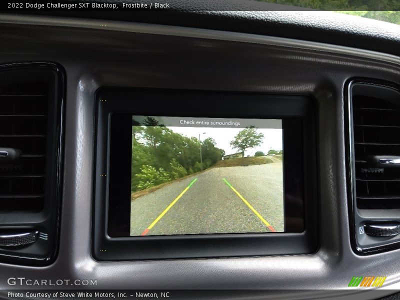 Frostbite / Black 2022 Dodge Challenger SXT Blacktop