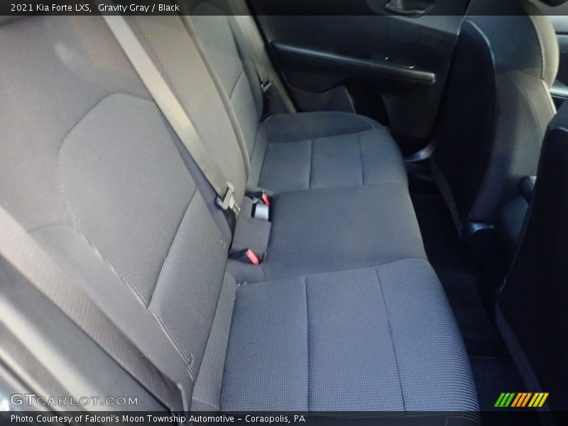 Gravity Gray / Black 2021 Kia Forte LXS