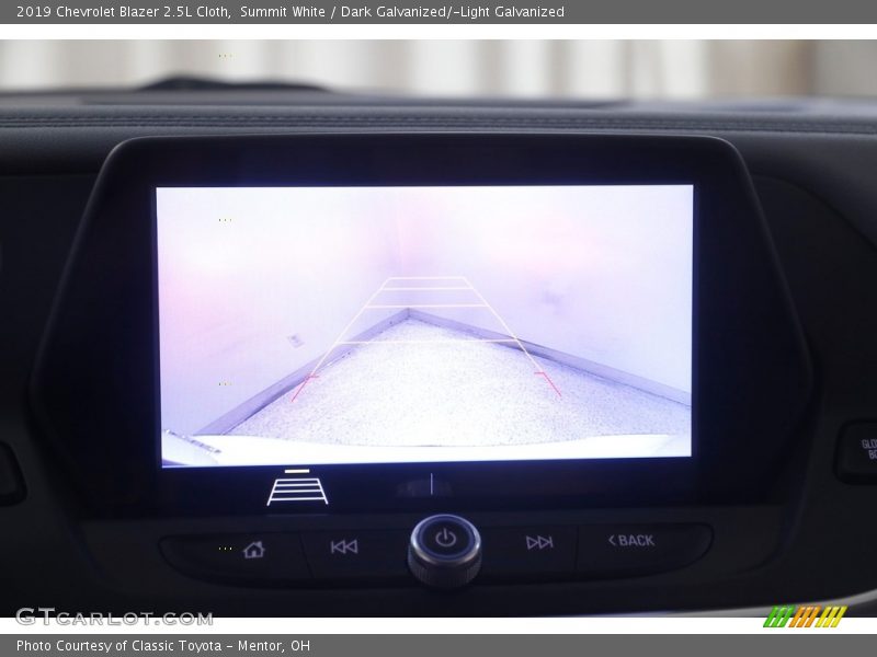 Summit White / Dark Galvanized/­Light Galvanized 2019 Chevrolet Blazer 2.5L Cloth