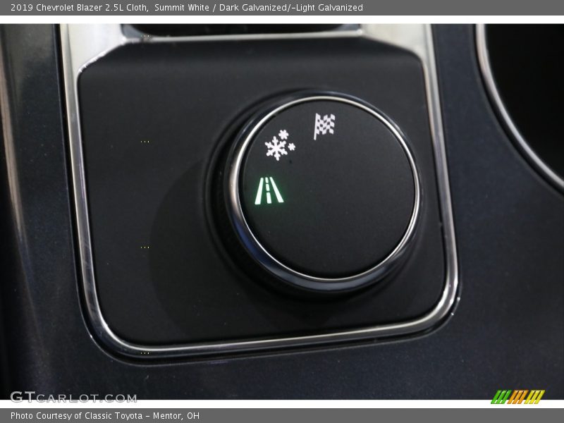 Summit White / Dark Galvanized/­Light Galvanized 2019 Chevrolet Blazer 2.5L Cloth