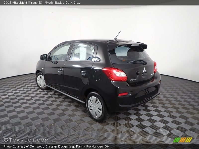 Mystic Black / Dark Gray 2018 Mitsubishi Mirage ES