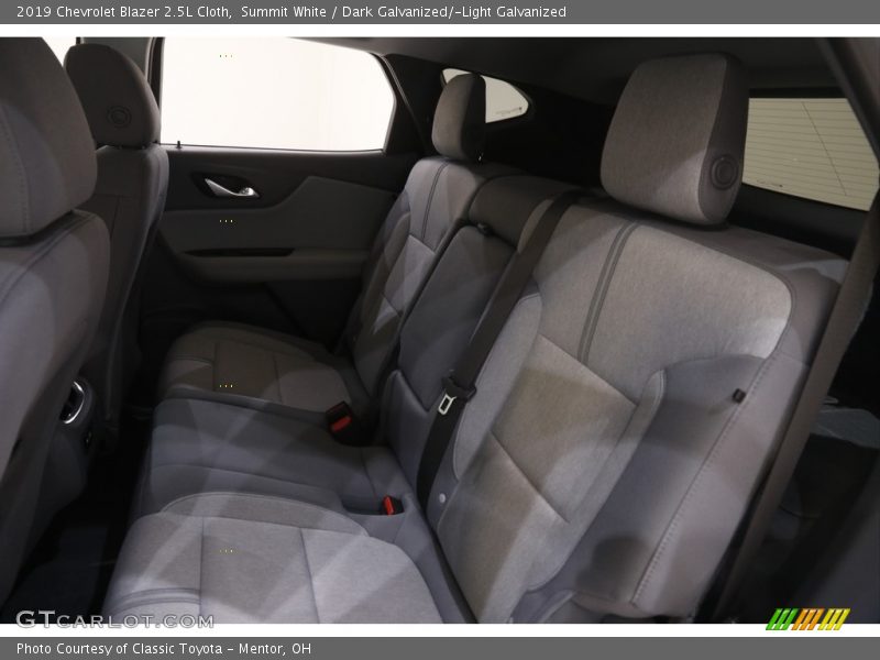 Summit White / Dark Galvanized/­Light Galvanized 2019 Chevrolet Blazer 2.5L Cloth
