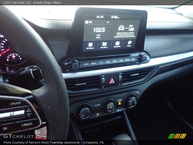 Gravity Gray / Black 2021 Kia Forte LXS