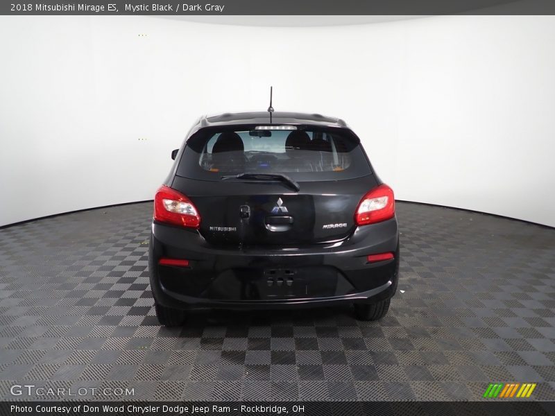 Mystic Black / Dark Gray 2018 Mitsubishi Mirage ES