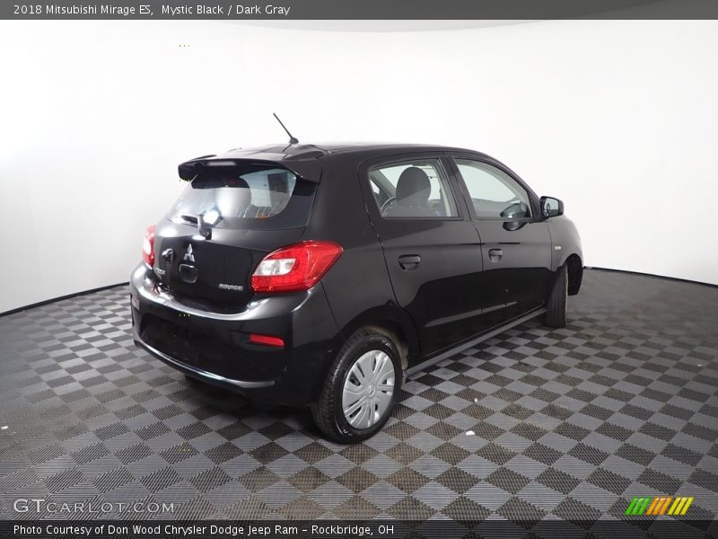 Mystic Black / Dark Gray 2018 Mitsubishi Mirage ES