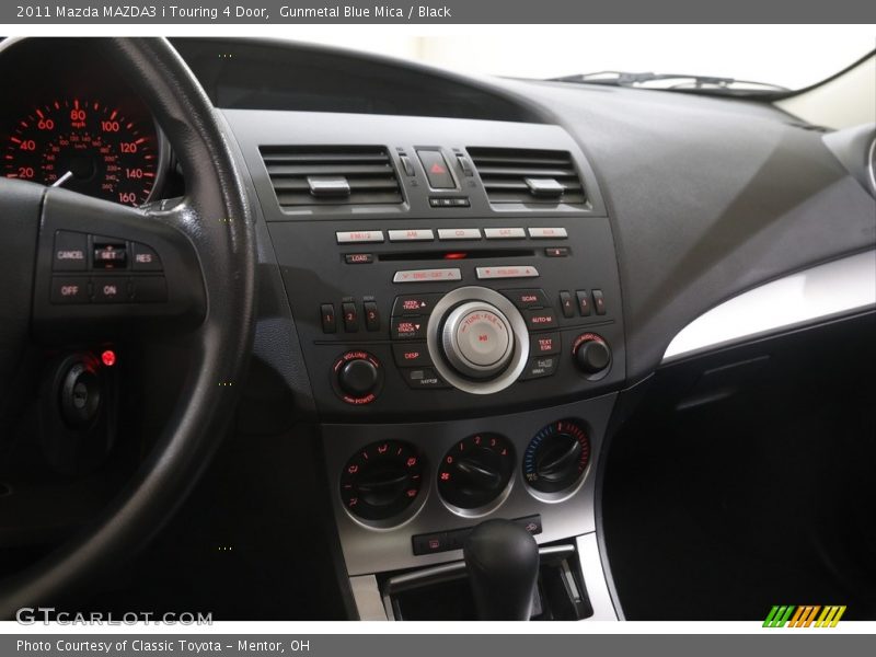 Gunmetal Blue Mica / Black 2011 Mazda MAZDA3 i Touring 4 Door