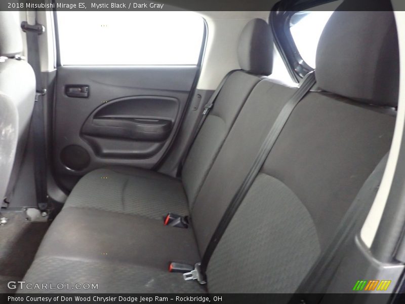 Rear Seat of 2018 Mirage ES