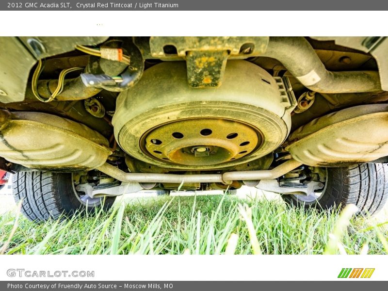 Crystal Red Tintcoat / Light Titanium 2012 GMC Acadia SLT