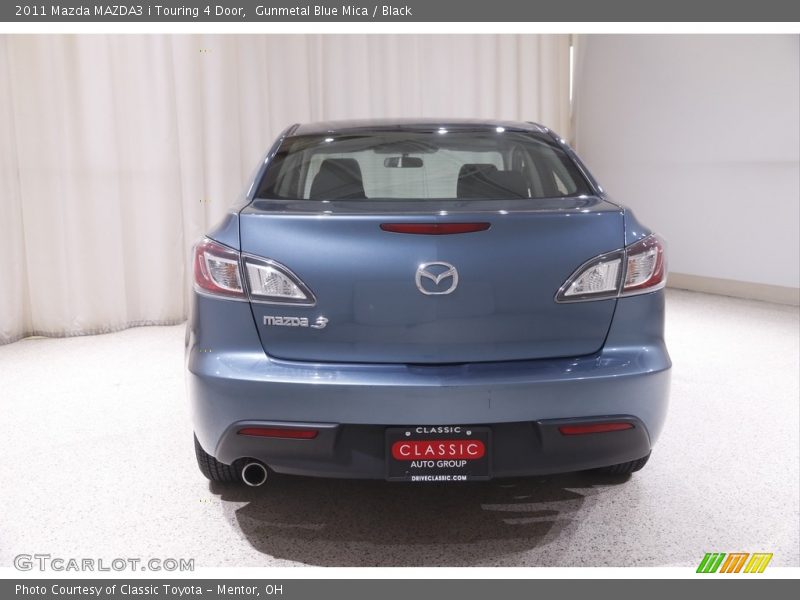 Gunmetal Blue Mica / Black 2011 Mazda MAZDA3 i Touring 4 Door