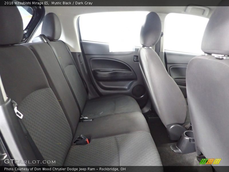 Mystic Black / Dark Gray 2018 Mitsubishi Mirage ES