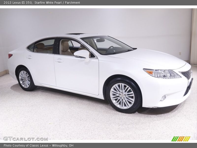 Starfire White Pearl / Parchment 2013 Lexus ES 350